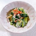 みぽぽ37's cooksnap of when they made きゅうりとカニカマのおつまみサラダ.
