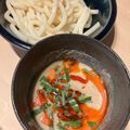 Blue's cooksnap of when they made 冷し蕎麦やうどんに✿ピリ辛豆乳胡麻だれ✿.
