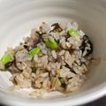 ♩キティ♩'s cooksnap of when they made 再現！ローソン☆枝豆と塩昆布おにぎり.