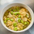 azbjbn's cooksnap of when they made 冷でも温でも♫玉子と枝豆のあんかけ豆腐.