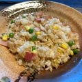 yukesi's cooksnap of when they made ペッパーランチ風ベーコンコーンチャーハン.