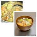 Etsu☆ko's cooksnap of when they made 春キャベツとさつま揚げのお味噌汁.