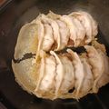 アクセル☆'s cooksnap of when they made 冷凍餃子でも☆パリパリ羽根付き餃子☆.