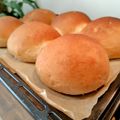 まめたん's cooksnap of when they made しっとりふんわり！はちみつミルクパン.