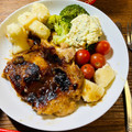 おりこうポチ's cooksnap of when they made 鶏の照り焼き　美味しすぎるので注意.