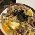 ベルちゃんパンケーキ's cooksnap of when they made 牛肉の他人丼（開化丼）.