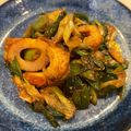 sara0802's cooksnap of when they made ハス葱☆ちくわのかき醤油炒め.