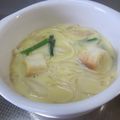 こずっぺ's cooksnap of when they made 材料3つ！電子レンジで簡単滑らか茶碗蒸し.