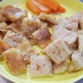 とわるん's cooksnap of when they made 手掴み！レトルトで簡単おやき【離乳食】.