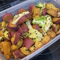 sytak's cooksnap of when they made さつまいもとキャベツの醤油炒め.