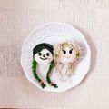 うす味さん's cooksnap of when they made キャラ弁＊銀髪ロングヘアーの女の子.