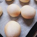 あいらぶ唐揚げたん☆'s cooksnap of when they made 捏ねずに簡単♡基本のふわふわ〜ちぎりパン.