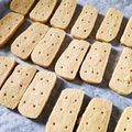 akochank's cooksnap of when they made おからのオリーブオイル*ショートブレッド.