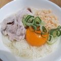 クックGE745F☆'s cooksnap of when they made 簡単!!!鶏ガラまぜそうめん.