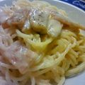 ミクサワ～'s cooksnap of when they made ◆めっちゃ簡単☆本格的？☆カルボナーラ◆.