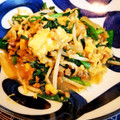 さくのごはん's cooksnap of when they made にら玉風★豚挽き肉とニラの卵炒め　.
