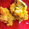 ミニオレンジ☆'s cooksnap of when they made かぼちゃとさつまいものサラダ.