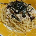 タカちゃん∞'s cooksnap of when they made ウニ豆乳クリームパスタ.