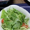 ♡ちょも♡'s cooksnap of when they made 水菜カニカマとまとのさっぱりサラダ.