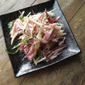 」りふ's cooksnap of when they made ハムとみょうがと大葉の和え物♡.