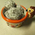 ぽんとちゅ's cooksnap of when they made バレンタインに♡子供チョコスノーボール❀.