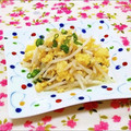 ｍａｒｉ♪'s cooksnap of when they made 簡単！もやしとネギと卵のマヨポン炒め.