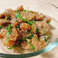 amo♥♥'s cooksnap of when they made アジのごま和え.