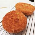 kaako57's cooksnap of when they made ホットケーキmixでサクふわカレーパン♪.