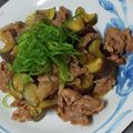 りよんじゃ's cooksnap of when they made 茄子と豚肉のゴマ味噌炒め♪.