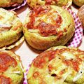 monjimari's cooksnap of when they made 明日葉（あしたば）ベーコンチーズパン.