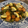 たまゴン♪'s cooksnap of when they made 帆立とにんにくの芽のさっぱり炒め.