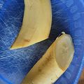 カクヨ's cooksnap of when they made 使いかけバナナの冷蔵保存（離乳食にも）.