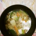 くネコまろす's cooksnap of when they made 野菜たっぷり酸味スープ.