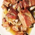 ひめくま４８'s cooksnap of when they made スペアリブと大根の煮込み.