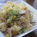 kaopomme♪'s cooksnap of when they made コーンマヨ・おかか醤油でポテトサラダ.
