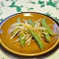 さとみわ's cooksnap of when they made *＊スナップえんどう＆もやし炒め＊*.