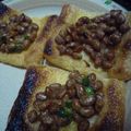 ranmao☆'s cooksnap of when they made あぶらあげと納豆で☆トースターおつまみ.