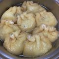 たまゴン♪'s cooksnap of when they made ふき巾着.