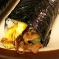 dentalako's cooksnap of when they made キンパ風海苔巻き.
