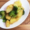 horseland's cooksnap of when they made じゃがいもとブロッコリーのバター炒め.