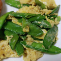 とおるの奧さん's cooksnap of when they made 簡単絹さやの玉子とじ.