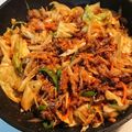 Coちむ's cooksnap of when they made 焼肉のタレで簡単★辛くないプルコギ.