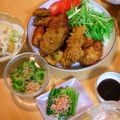 eriko0218's cooksnap of when they made 特製梅だれ！チーズしそチキンカツ.