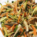 モココ★三児の母's cooksnap of when they made たっぶりもやしとちくわの中華サラダ.