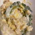 mikimisa's cooksnap of when they made うちのゴーヤサラダ (*>ω<)b.