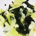 ナーちゃん's cooksnap of when they made 生わかめとキャベツの甘酢サラダ.