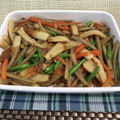 ◆どらしま◆'s cooksnap of when they made ウインナーとごぼうのきんぴら.
