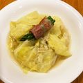 もゆずん's cooksnap of when they made 超簡単！キャベツのミルフィーユ.
