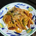 kinniko's cooksnap of when they made ケチャップたっぷり　まろやかナポリタン.