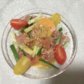 Laufen's cooksnap of when they made 生ハムの和風ユッケ.